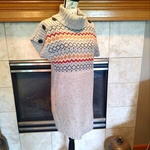 RUFF HEWN Small Short Sleeve Turtle Neck Sweater!